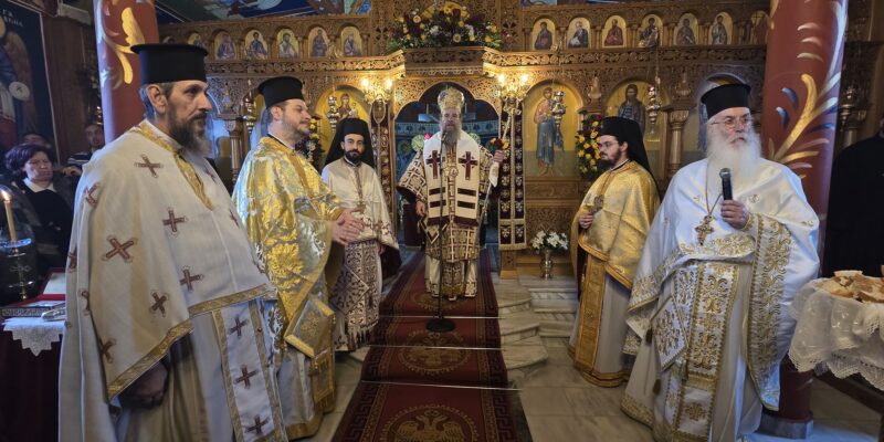 Η ΚΟΙΝΟΤΗΤΑ ΤΟΥ ΑΓΙΟΥ ΧΑΡΑΛΑΜΠΟΥΣ ΠΑΝΗΓΥΡΙΣΕ ΤΟΝ ΠΡΟΣΤΑΤΗ ΤΗΣ…