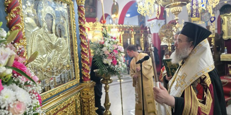 Η Γ’ ΣΤΑΣΗ ΤΩΝ ΧΑΙΡΕΤΙΣΜΩΝ ΤΗΣ ΘΕΟΤΟΚΟΥ ΣΤΑ Ν. ΡΟΔΑ