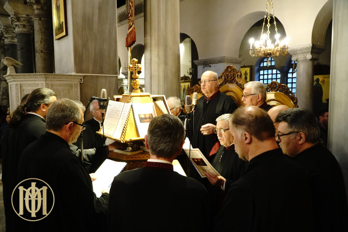 Ο τελευταίος Κατανυκτικός Εσπερινός στην Ιερά Μητρόπολη Θεσσαλονίκης με τη συμμετοχή του Συνδέσμου  Ιεροψαλτών «Ρωμανός ο Βατοπαιδινός» της Ιεράς μας Μητροπόλεως