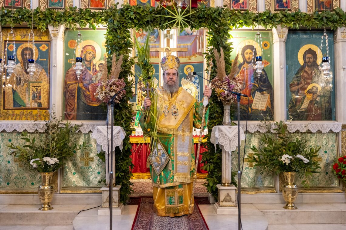  Η ΚΥΡΙΑΚΗ ΤΩΝ ΒΑΪΩΝ  ΣΤΗ ΜΕΓΑΛΗ ΠΑΝΑΓΙΑ