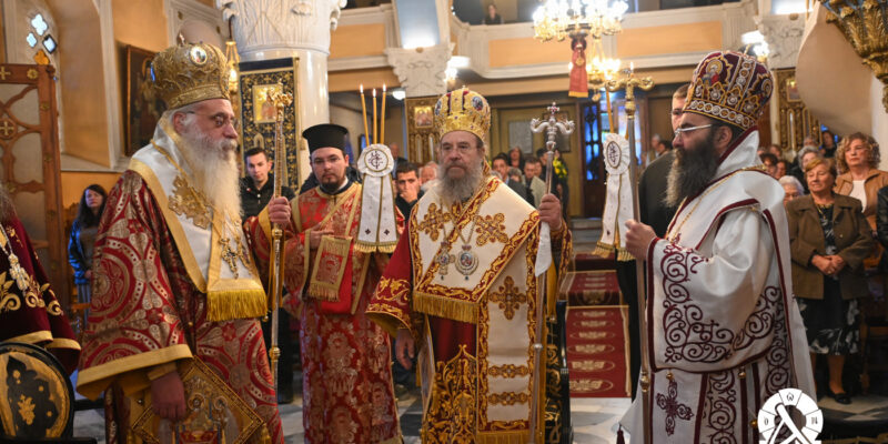 Ι.Ν. ΑΓ. ΔΗΜΗΤΡΙΟΥ ΤΡΙΠΟΛΕΩΣ: ΑΡΧΙΕΡΑΤΙΚΟ ΣΥΛΛΕΙΤΟΥΡΓΟ ΚΑΙ ΧΕΙΡΟΤΟΝΙΑ ΔΙΑΚΟΝΟΥ ΑΠΟ ΤΟΝ ΠΟΙΜΕΝΑΡΧΗ ΜΑΣ