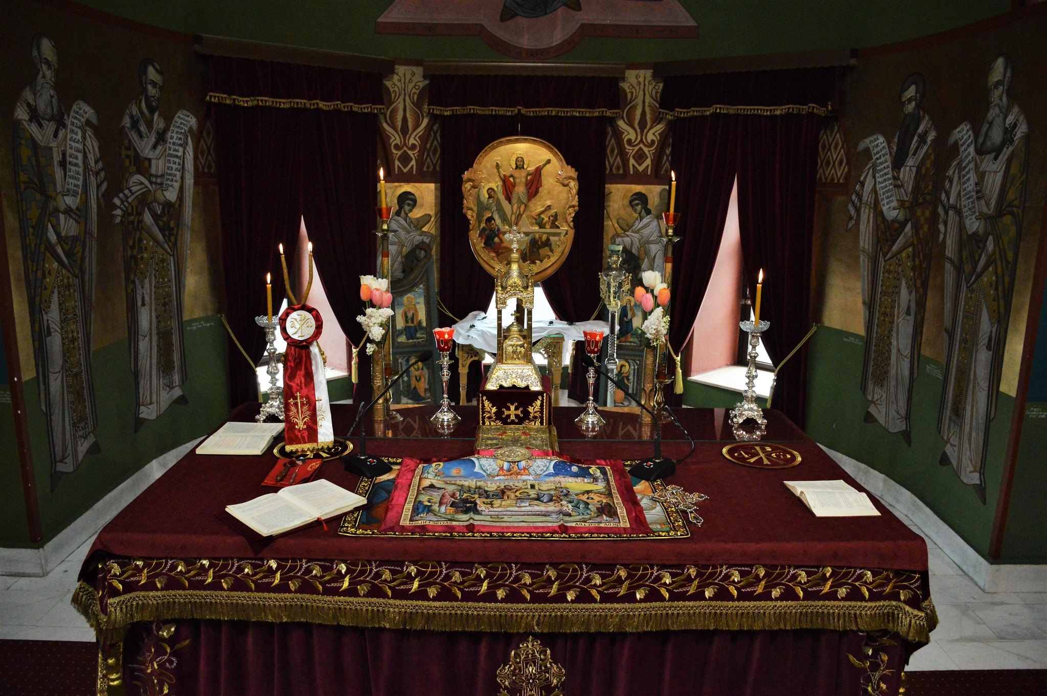 Ο ΠΕΡΙΚΑΛΛΗΣ ΝΑΟΣ ΤΟΥ ΑΓΙΟΥ ΓΕΩΡΓΙΟΥ ΠΑΛΑΙΟΧΩΡΑΣ ΕΠΙΚΕΝΤΡΟ ΤΟΥ ΛΑΜΠΡΟΥ ΕΟΡΤΑΣΜΟΥ ΤΟΥ ΤΡΟΠΑΙΟΦΟΡΟΥ ΜΕΓΑΛΟΜΑΡΤΥΡΟΣ…