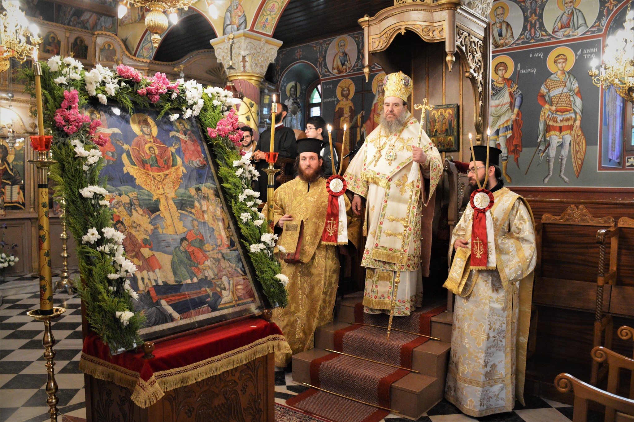 Η ΖΩΗΦΟΡΟΣ ΚΑΙ ΖΩΟΔΟΧΟΣ ΠΗΓΗ ΤΙΜΗΘΗΚΕ ΛΑΜΠΡΑ                    ΣΤΟΝ ΙΕΡΟ ΝΑΟ ΤΗΣ ΠΑΝΑΓΙΑΣ ΤΗΣ ΓΑΛΑΤΙΣΤΑΣ…