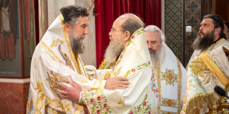 Ο ΠΟΙΜΕΝΑΡΧΗΣ ΜΑΣ ΣΤΑ ΟΝΟΜΑΣΤΗΡΙΑ ΤΟΥ ΣΕΒ. ΜΗΤΡΟΠΟΛΙΤΟΥ ΣΕΡΡΩΝ κ.κ. ΘΕΟΛΟΓΟΥ