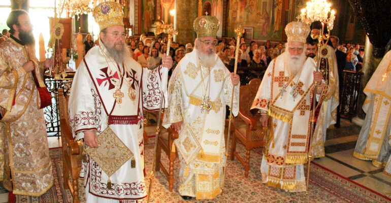Ο ΣΕΒΑΣΜΙΩΤΑΤΟΣ ΣΤΗΝ ΠΑΝΗΓΥΡΗ ΤΟΥ ΜΗΤΡΟΠΟΛΙΤΙΚΟΥ ΙΕΡΟΥ ΝΑΟΥ ΑΓΙΑΣ ΦΩΤΕΙΝΗΣ Ν. ΣΜΥΡΝΗΣ