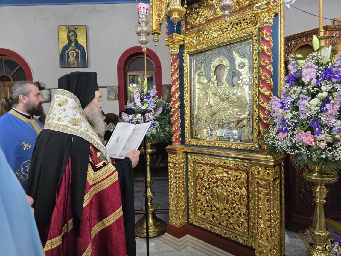 Η Β΄ ΣΤΑΣΗ ΤΩΝ ΧΑΙΡΕΤΙΣΜΩΝ ΤΗΣ ΘΕΟΤΟΚΟΥ ΣΤΑ ΝΕΑ ΡΟΔΑ