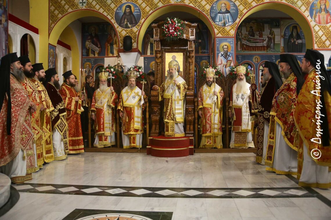 Ο ΣΕΒΑΣΜΙΩΤΑΤΟΣ ΣΤΟΥΣ ΛΑΜΠΡΟΥΣ ΕΟΡΤΑΣΜΟΥΣ ΤΟΥ ΑΓΙΟΥ ΑΠΟΣΤΟΛΟΥ ΚΑΙ ΕΥΑΓΓΕΛΙΣΤΟΥ ΛΟΥΚΑ ΣΤΗ ΛΑΜΙΑ
