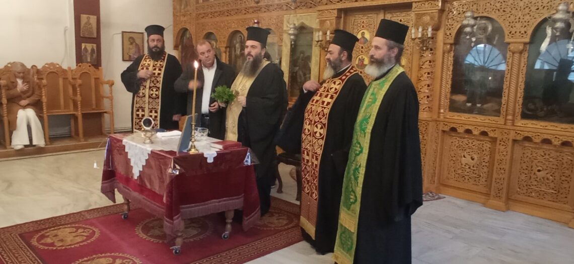 ΑΓΙΑΣΜΟΣ ΣΤΟ ΠΑΡΑΡΤΗΜΑ ΤΗΣ ΣΧΟΛΗΣ ΒΥΖΑΝΤΙΝΗΣ ΜΟΥΣΙΚΗΣ ΤΗΣ Ι.Μ. ΣΤΟΝ ΣΤΑΥΡΟ