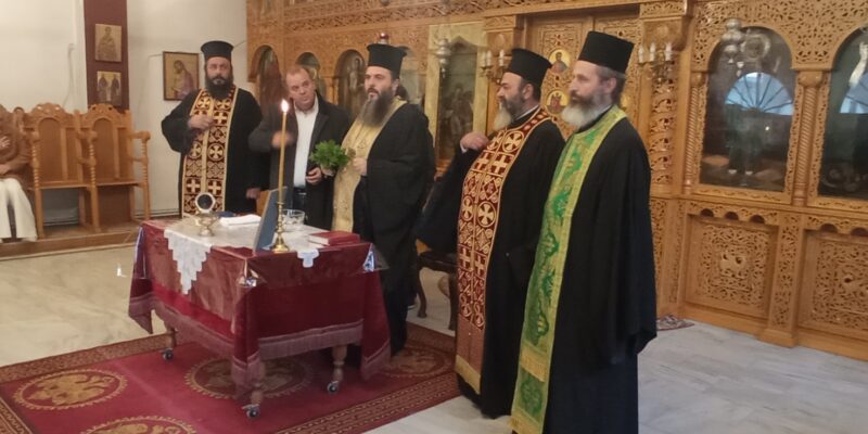 ΑΓΙΑΣΜΟΣ ΣΤΟ ΠΑΡΑΡΤΗΜΑ ΤΗΣ ΣΧΟΛΗΣ ΒΥΖΑΝΤΙΝΗΣ ΜΟΥΣΙΚΗΣ ΤΗΣ Ι.Μ. ΣΤΟΝ ΣΤΑΥΡΟ