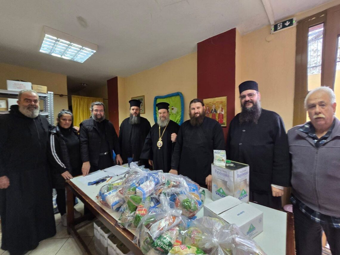 Ευχαριστίες της Ι.Μ. Ιερισσού στην Ι.Μ.Μ. Βατοπαιδίου για τη στήριξή της στο Κοινωνικό Παντοπωλείο