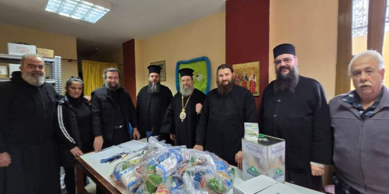 Ευχαριστίες της Ι.Μ. Ιερισσού στην Ι.Μ.Μ. Βατοπαιδίου για τη στήριξή της στο Κοινωνικό Παντοπωλείο