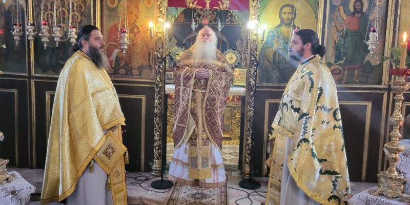 Η Μνήμη του Αγίου Ιερομάρτυρος Ιγνατίου του Θεοφόρου, Επισκόπου Αντιοχείας στο Παλαιοχώρι