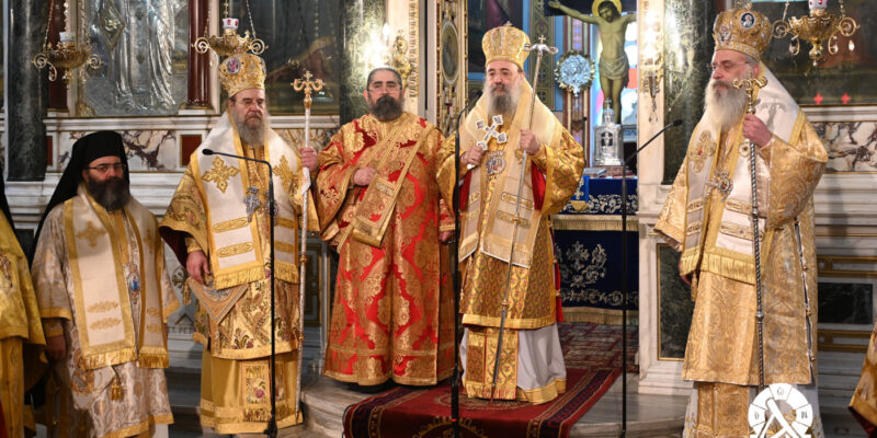 Ο ΣΕΒΑΣΜΙΩΤΑΤΟΣ ΣΤΗΝ ΤΡΙΠΟΛΗ ΓΙΑ ΤΟ ΜΝΗΜΟΣΥΝΟ ΤΩΝ ΜΑΚΑΡΙΣΤΩΝ ΜΗΤΡΟΠΟΛΙΤΩΝ ΜΑΝΤΙΝΕΙΑΣ ΚΑΙ ΚΥΝΟΥΡΙΑΣ