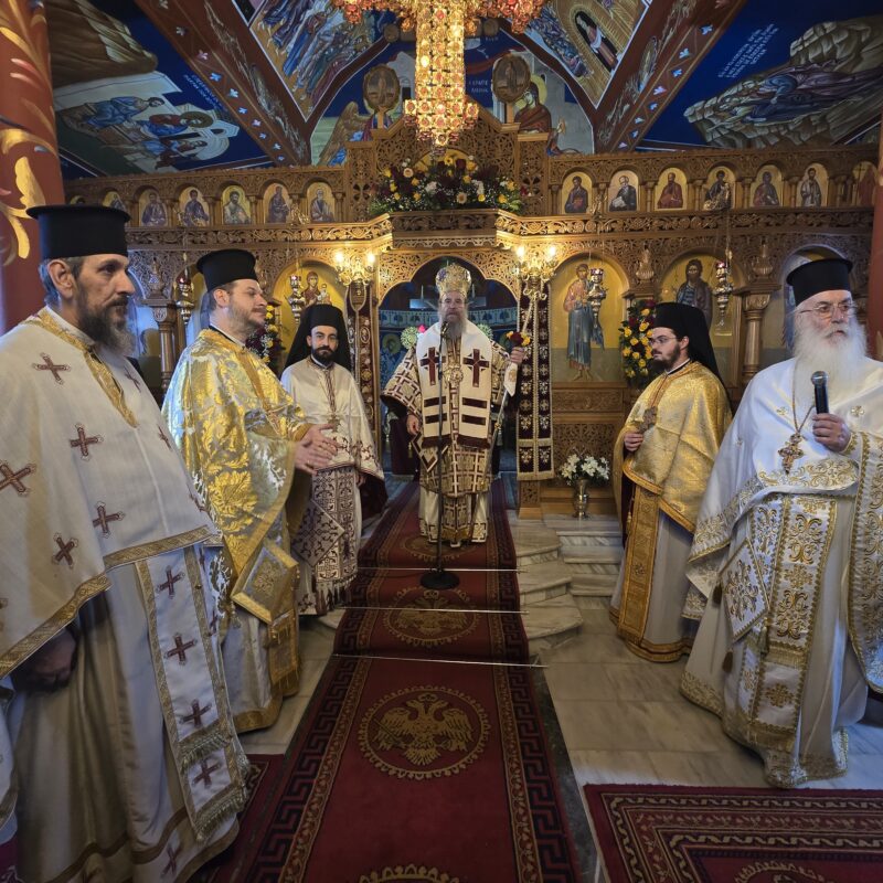 Η ΚΟΙΝΟΤΗΤΑ ΤΟΥ ΑΓΙΟΥ ΧΑΡΑΛΑΜΠΟΥΣ ΠΑΝΗΓΥΡΙΣΕ ΤΟΝ ΠΡΟΣΤΑΤΗ ΤΗΣ…