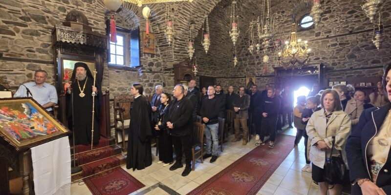 Η ΚΥΡΙΑΚΗ ΤΟΥ ΑΝΤΙΠΑΣΧΑ ΣΤΟ ΙΕΡΟ  ΠΡΟΣΚΥΝΗΜΑ  ΤΗΣ ΑΓΙΑΣ ΜΑΡΙΝΑΣ