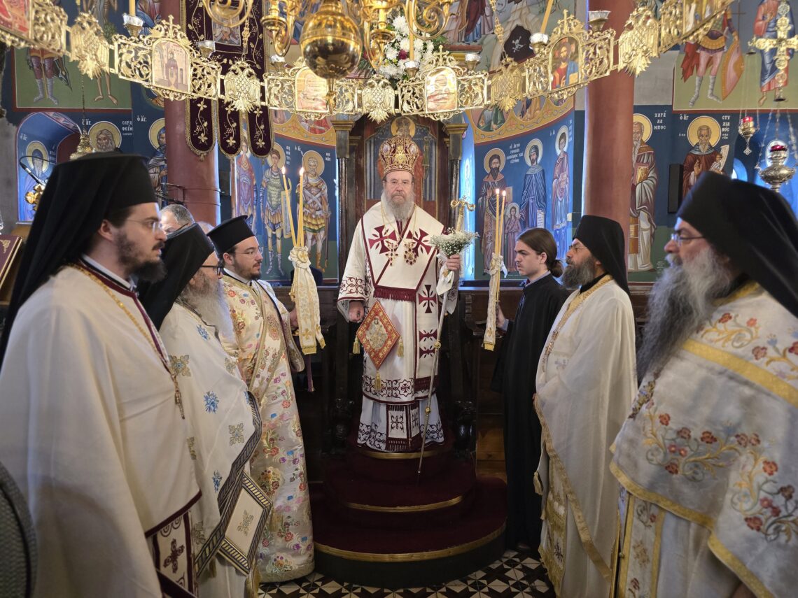 Η ΚΥΡΙΑΚΗ ΤΩΝ ΑΓΙΩΝ ΠΑΝΤΩΝ  ΣΤΟΝ Ι.Ν. ΓΕΝΕΣΙΟΥ ΤΗΣ ΘΕΟΤΟΚΟΥ ΣΤΑΓΕΙΡΩΝ