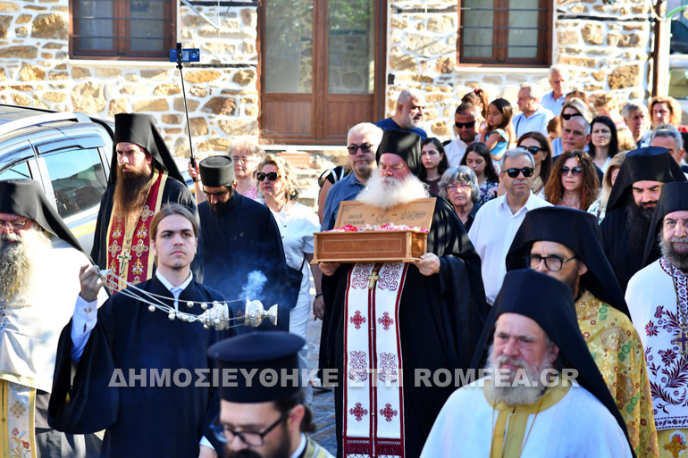 Η Αρναία υποδέχτηκε την Οσία Σοφία της Κλεισούρας