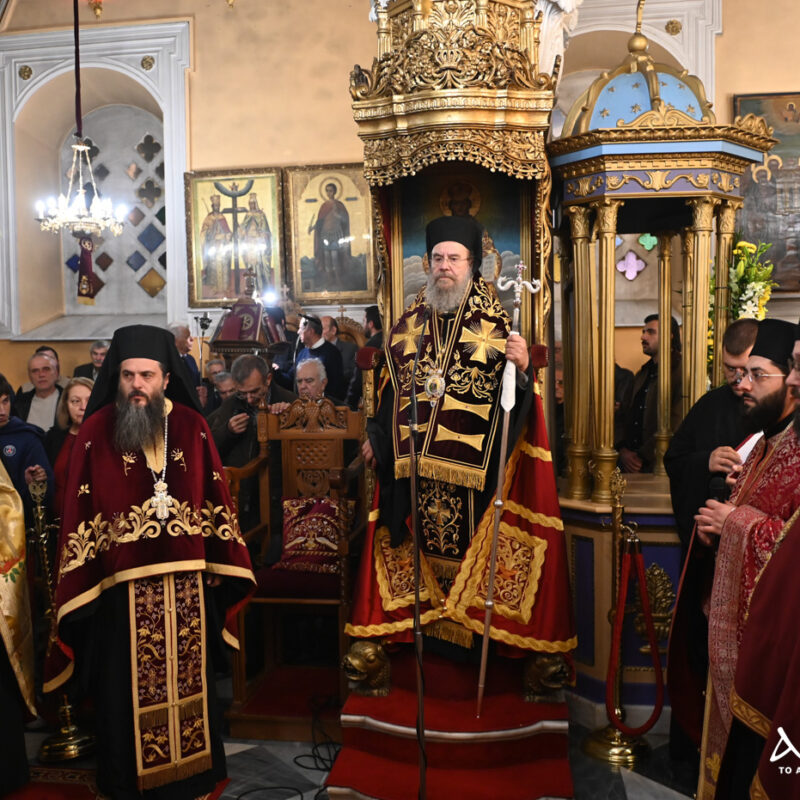 Ο ΣΕΒΑΣΜΙΩΤΑΤΟΣ ΣΤΟΝ ΕΣΠΕΡΙΝΟ ΤΟΥ ΑΓΙΟΥ ΔΗΜΗΤΡΙΟΥ ΣΤΗ ΓΕΝΕΤΕΙΡΑ ΤΟΥ